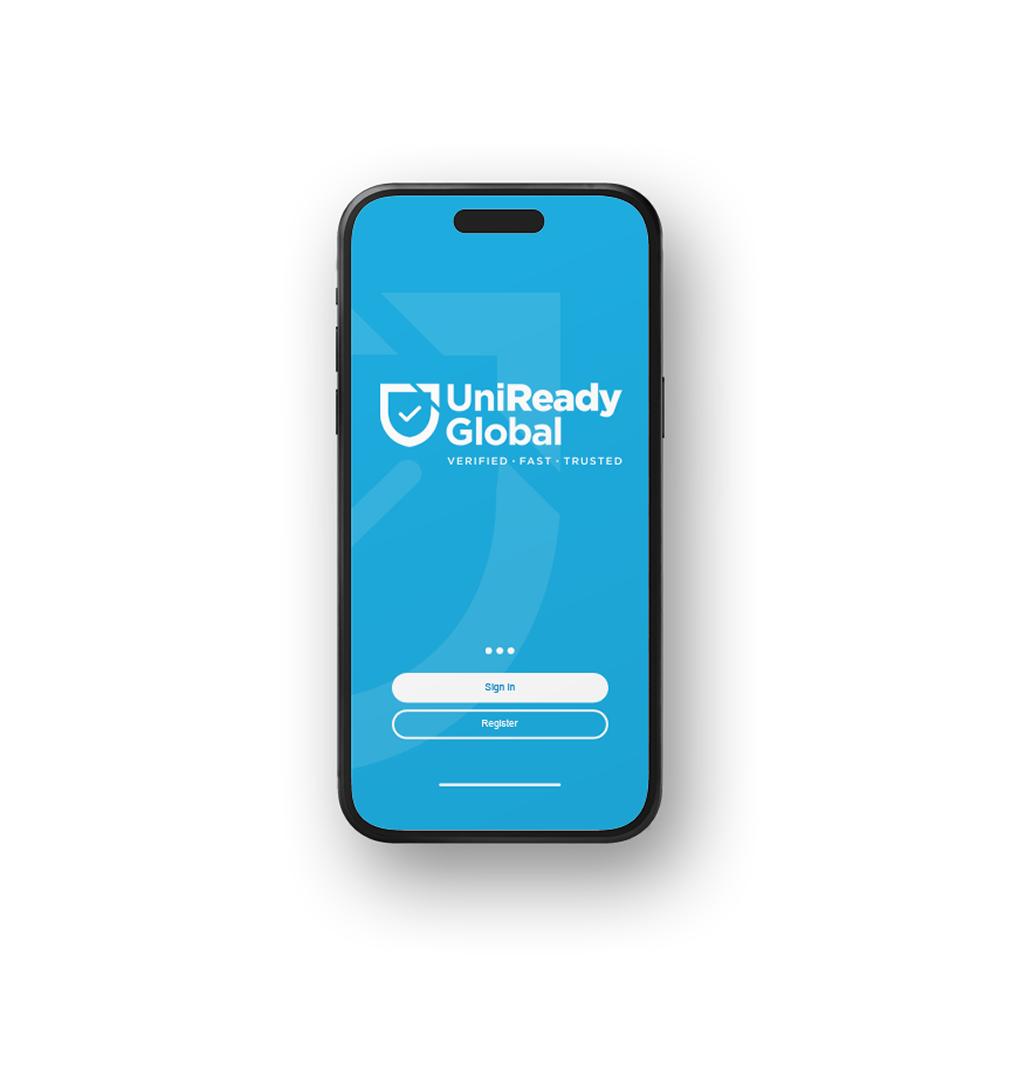Smartphone with UniReady app